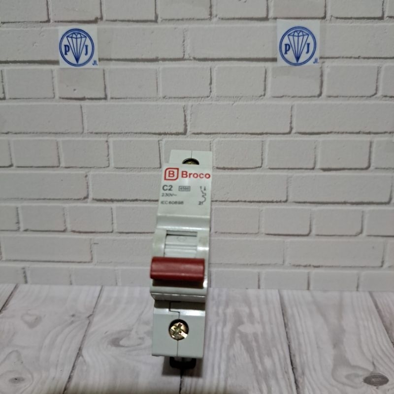 Mcb Broco 1P 2A / Mcb 2A Broco
