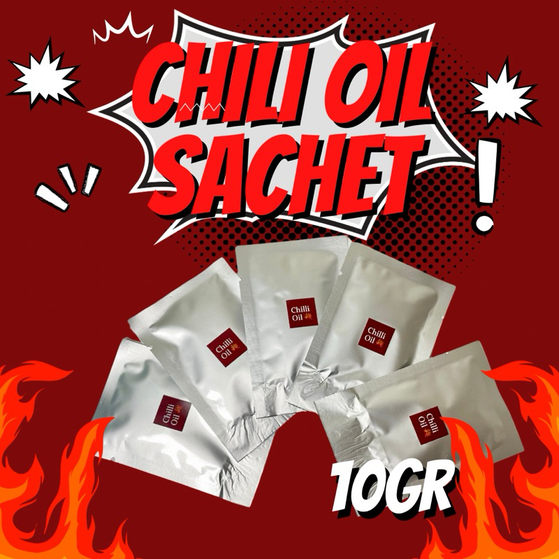 

Chili Oil Sachet 10gr Termurah by basreng sakeca