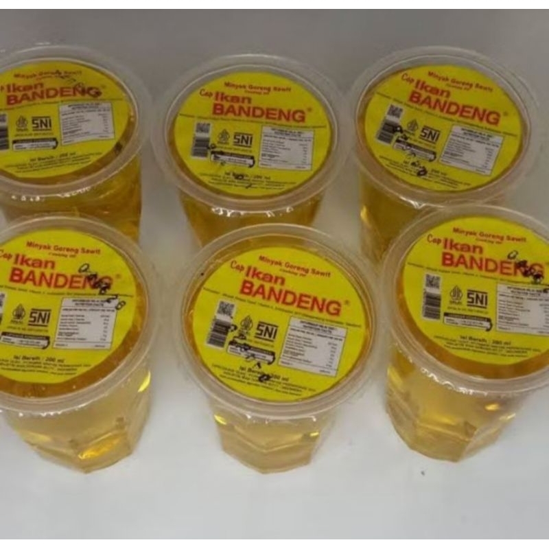 

minyak murah bandeng gelas 48pcs per dus
