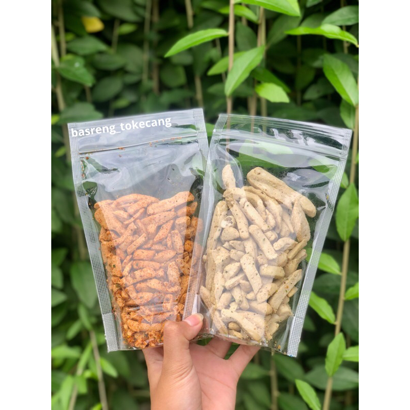 

[100gr] Basreng Pedas Daun Jeruk / Basreng pedas / Basreng ori daun jeruk