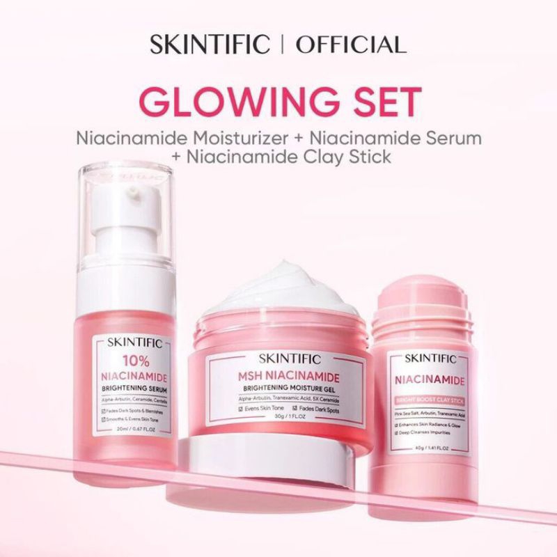 Glowing set skintific