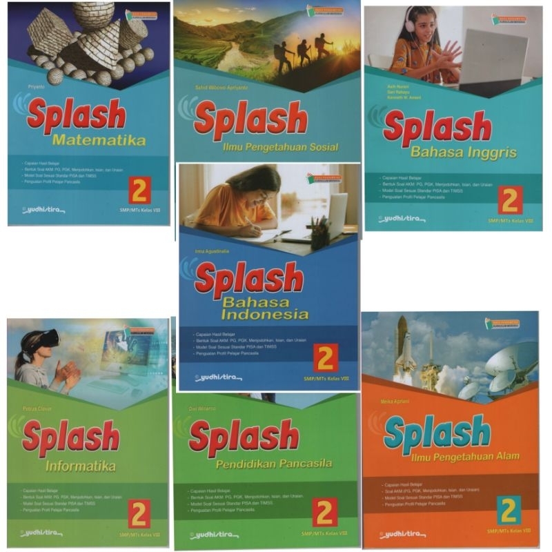 Original Splash Informatika Ilmu Pengetahuan Alam Bahasa Inggris Bahasa Indonesia Pendidikan Pancasi