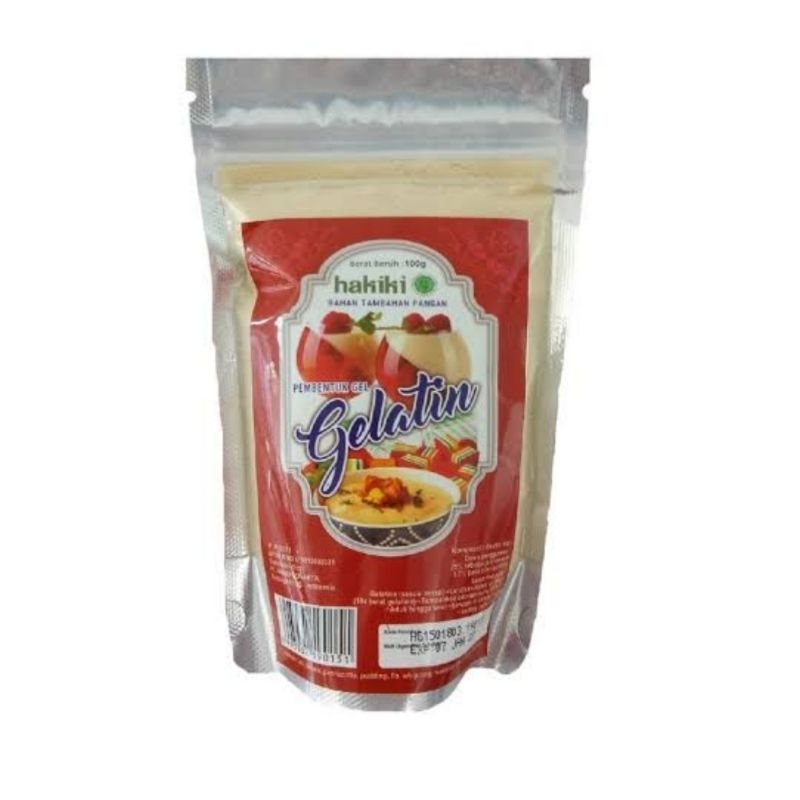 

Hakiki Bubuk Gelatin Halal - Gelatine Powder Hakiki