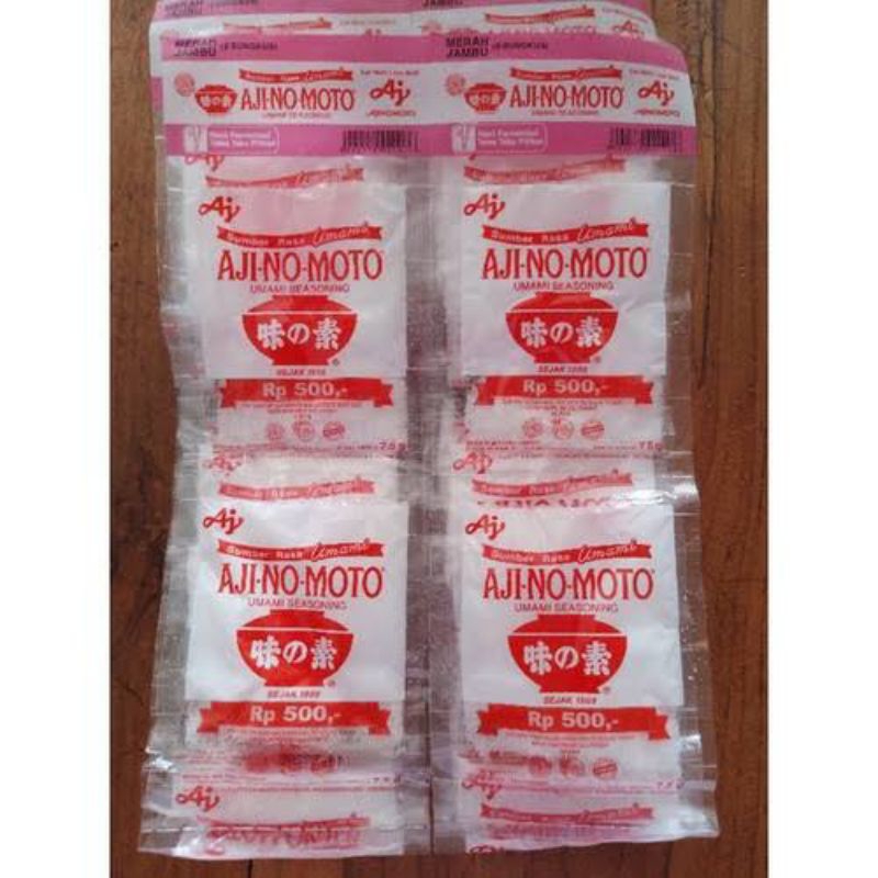 

micin Ajinomoto 7.5gr Penyedap Rasa 12 sct