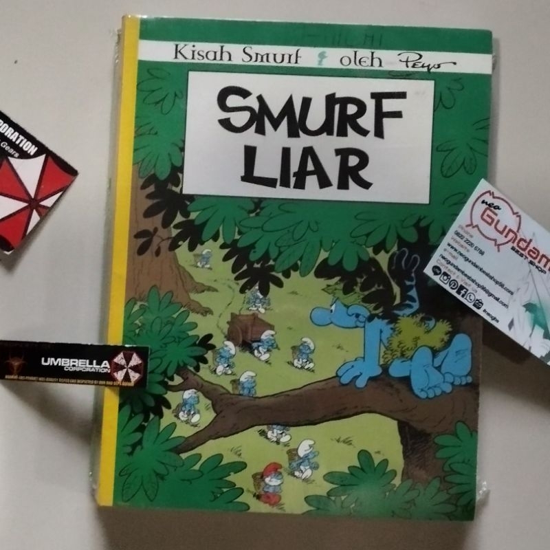 Komik Smurf 5 Buku: Smurf Liar, Smurf Sepak Bola, Smurf Terbang, Sup Para Smurf, Para Smurf Dan Buku