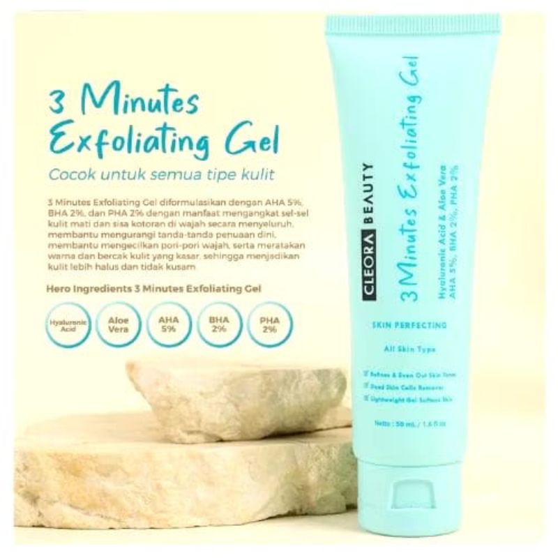 CLEORA 3 Minutes Exfoliating Gel