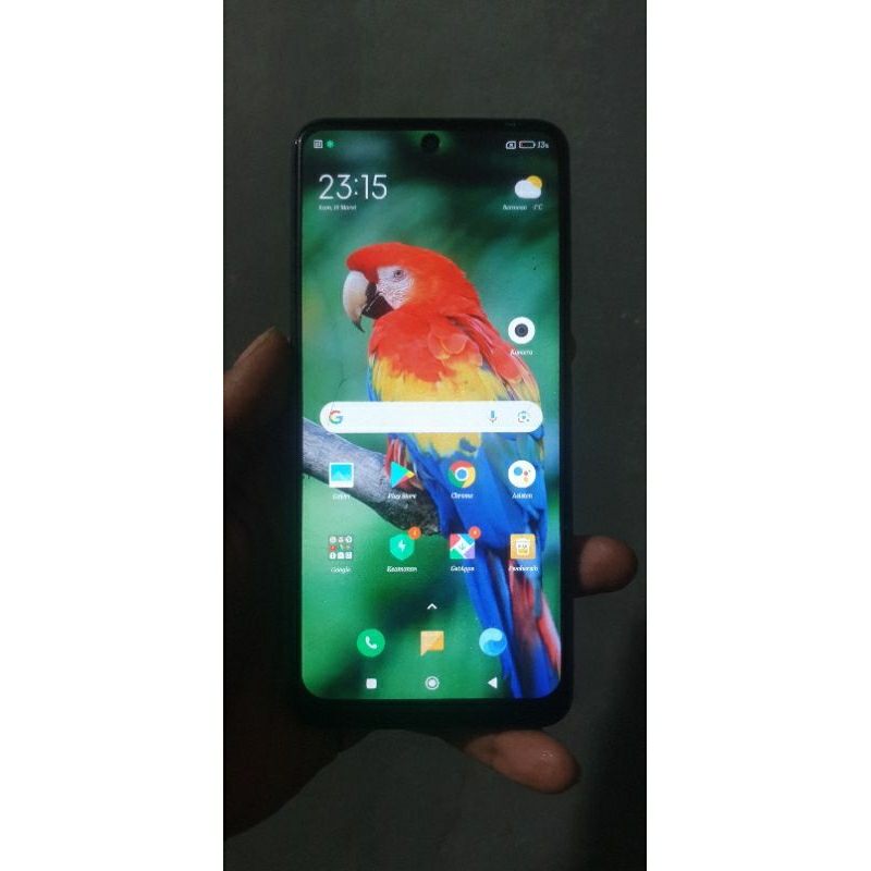 Redmi note 9 pro 8+3/128 minus ts retak 2 helai