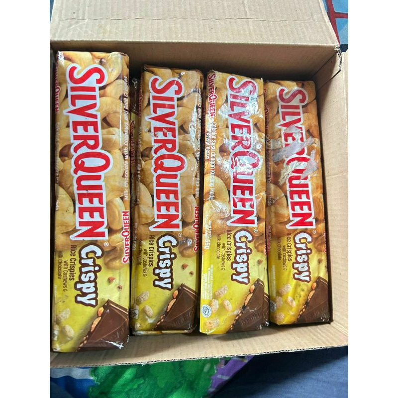 

TERMURAH COKELAT SILVERQUEEN CRYSPY RICE CRIPIES 58GR