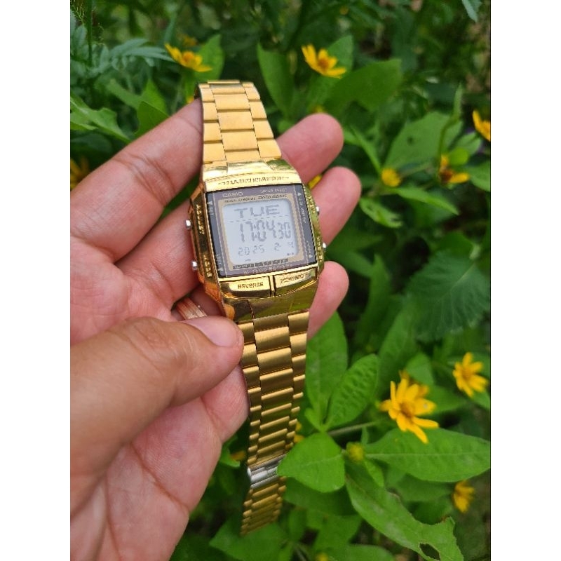 jam tangan casio DB-360 data bank vintage original