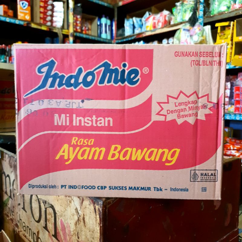 

indomie kuah perdus isi 40pcs ayam bawang/ soto / kari ayam