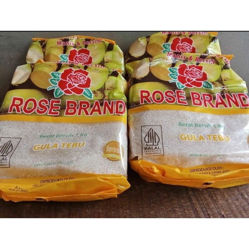 

Halal Rose Brand Berat Bersih Gula Tebu 1 Kg