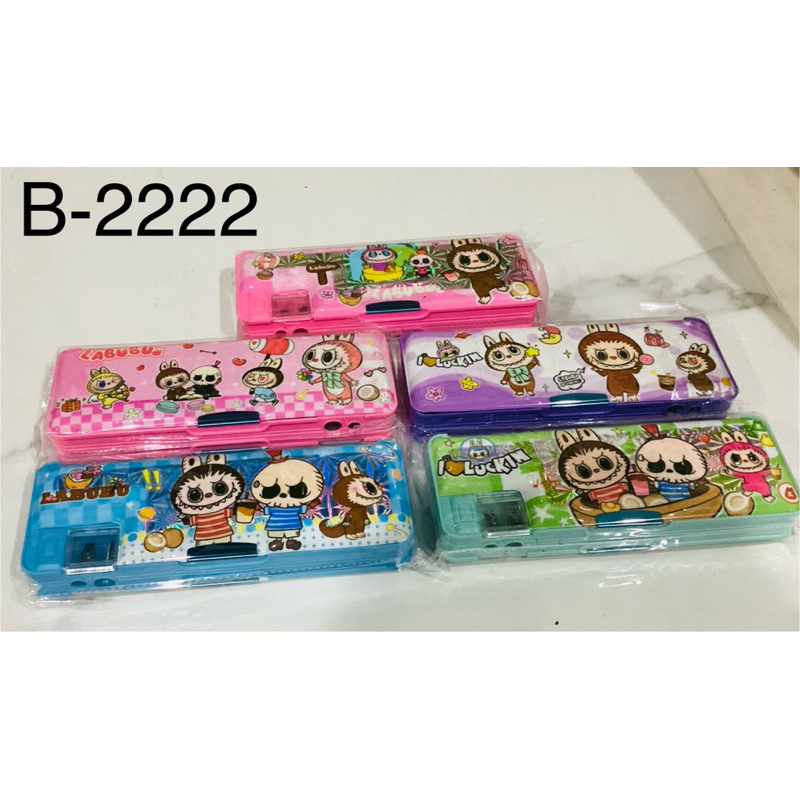 

B-2222 kotak pensil labubu