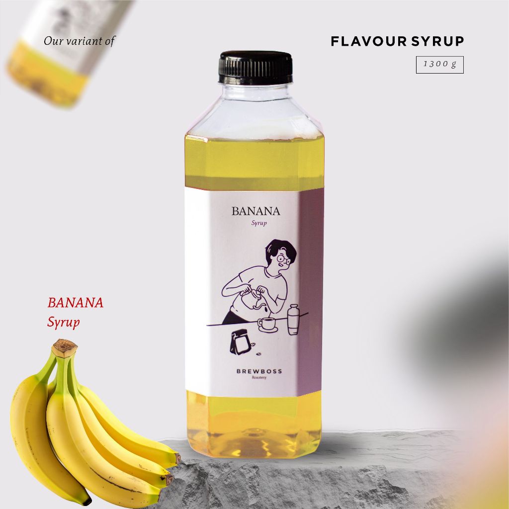 

Brewboss Banana Syrup 1300g | Sirup