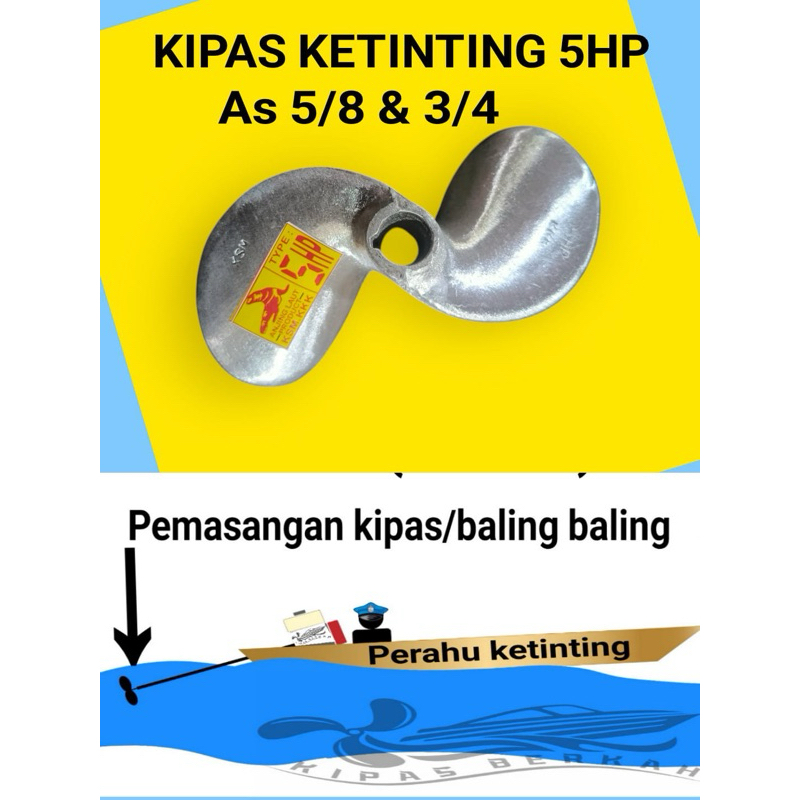 KIPAS KETINTING 5hp
