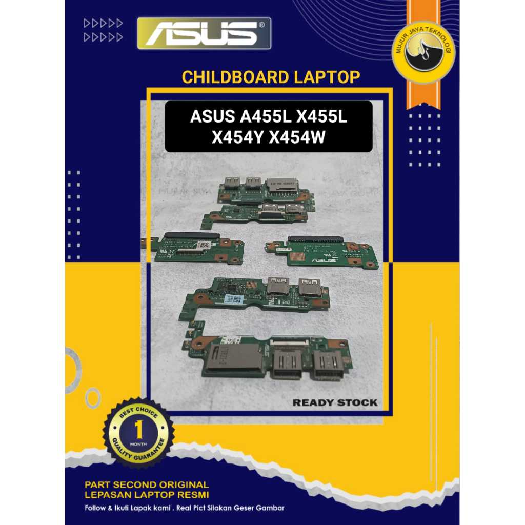 Childboard HDD Board USB Board IO Board ASUS A455L LD / LJ / LF/ LA  X455L X454Y X454W  Original