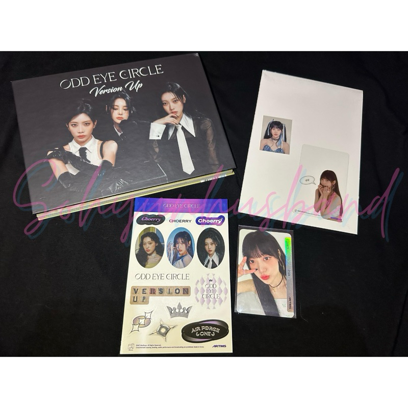 Official ODD EYE CIRCLE / ARTMS Version Up Album Fullset Unsealed JinSoul Ver