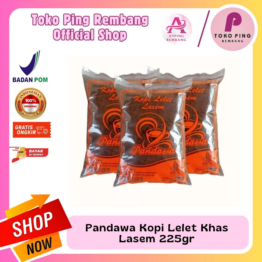 

Pandawa Kopi Lelet Khas Lasem 225gr