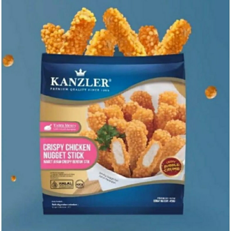 

Kanzler Crispy Chicken Nugget Stick 450gr