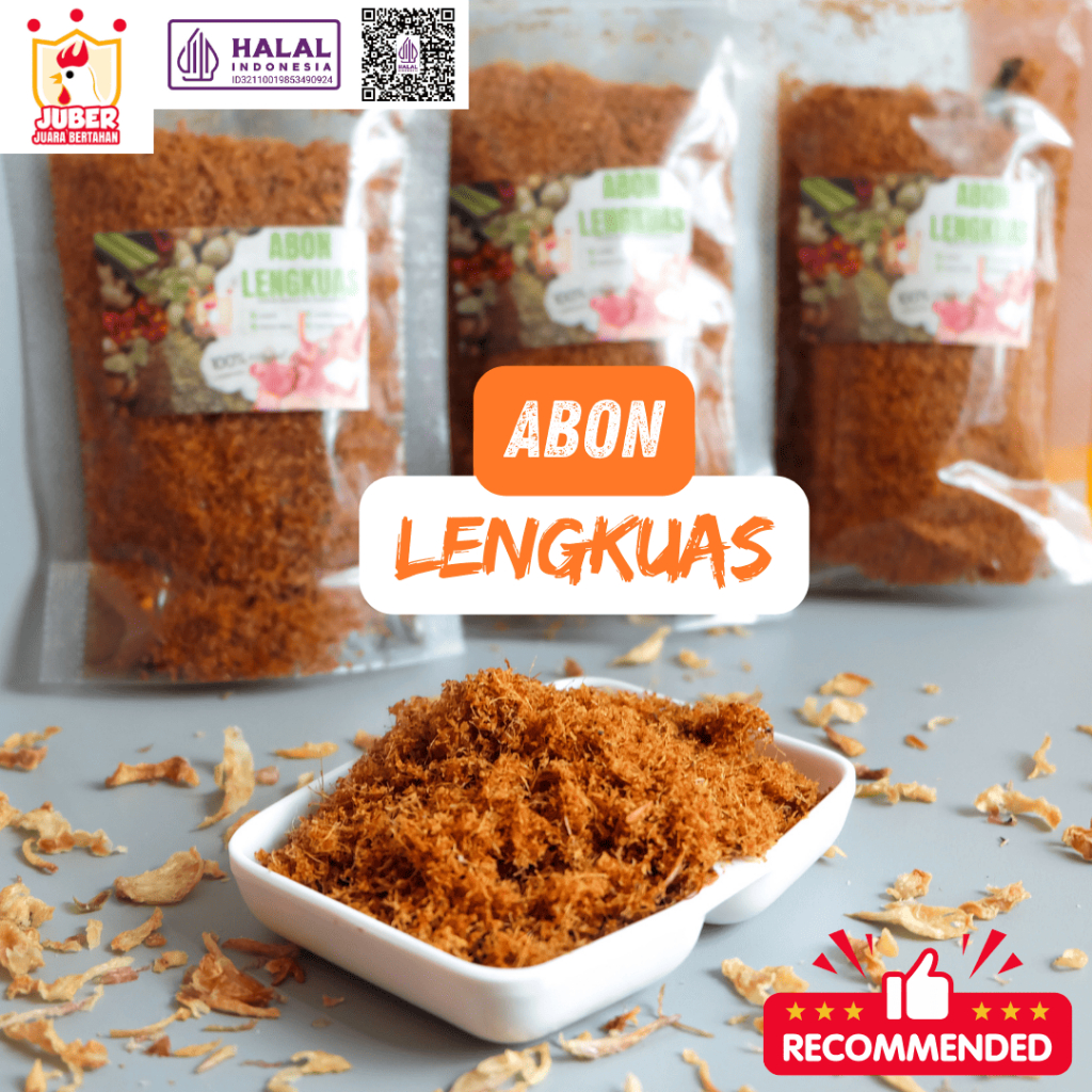 

Abon Lengkuas Premium – Tanpa Kelapa, tanpa Daging, Lebih Sehat & Bergizi