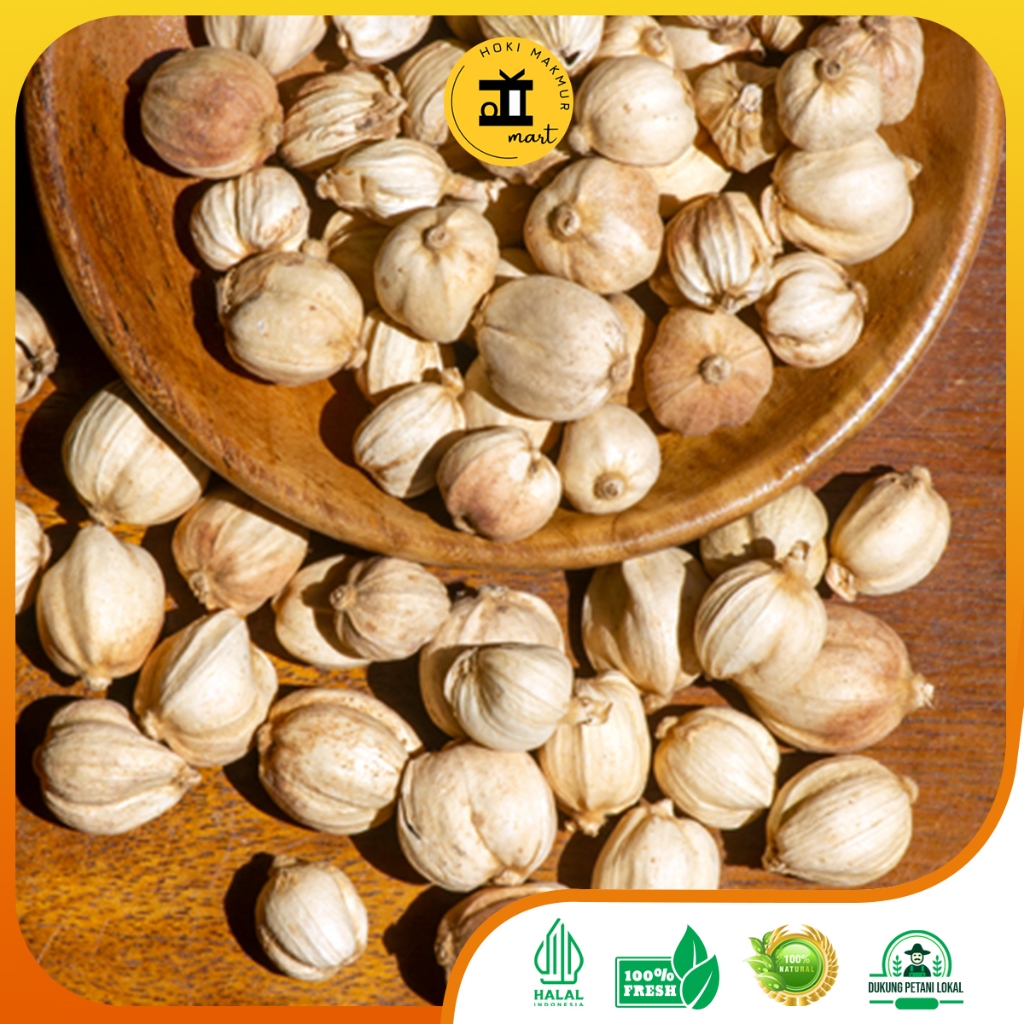 

KAPULAGA PUTIH KERING KAPOL LOKAL 25 GRAM | KAPULAGA 25 GRAM