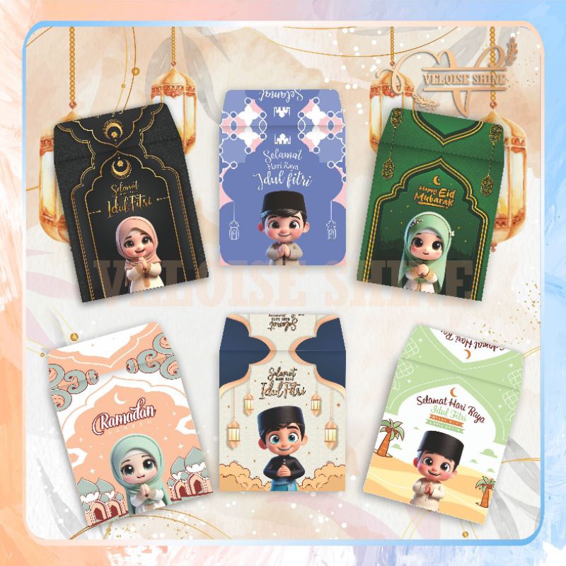 

GROSIR Amplop Lebaran Idul Fitri 2025 Amplop Thr Amplop Lebaran Ramadhan Hemat Murah Amplop Lucu Karakter Aesthetic