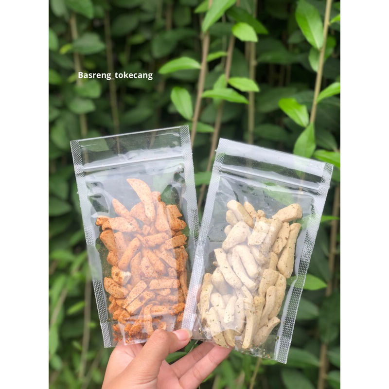

[50gr] Basreng pedas daun jeruk / Basreng pedas / Basreng ori / Camilan pedas