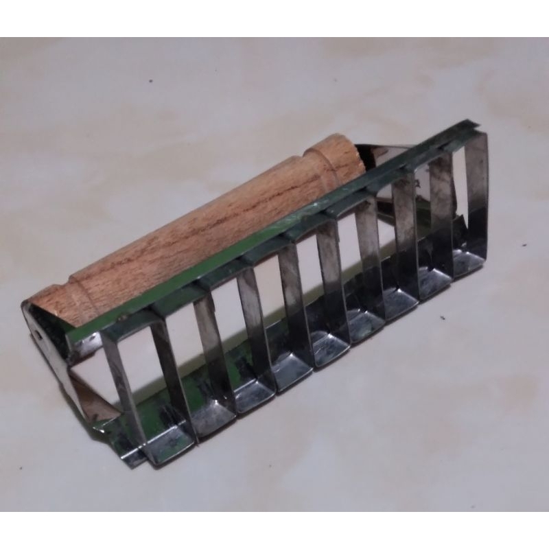 Cetakan Kue Nastar Kastangel Bentuk Kotak Panjang / Cetakan Kue Kering Anti Lengket