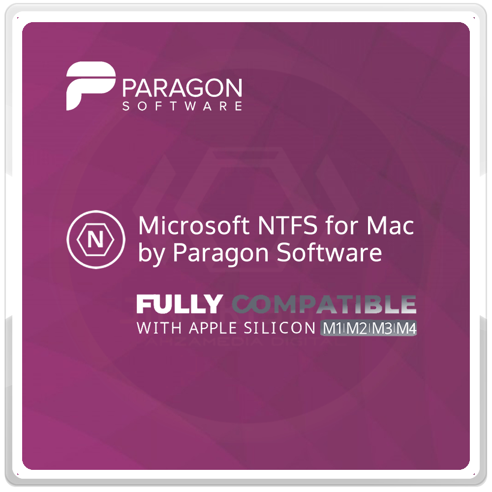 Microsoft NTFS For Mac by Paragon Software (Single User, Lifetime)