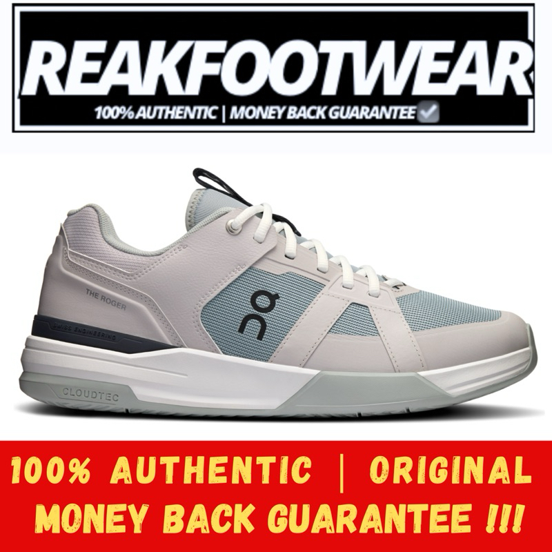 On The Roger Clubhouse Pro M Silver Glacier 100% Authentic [3MD30032934]