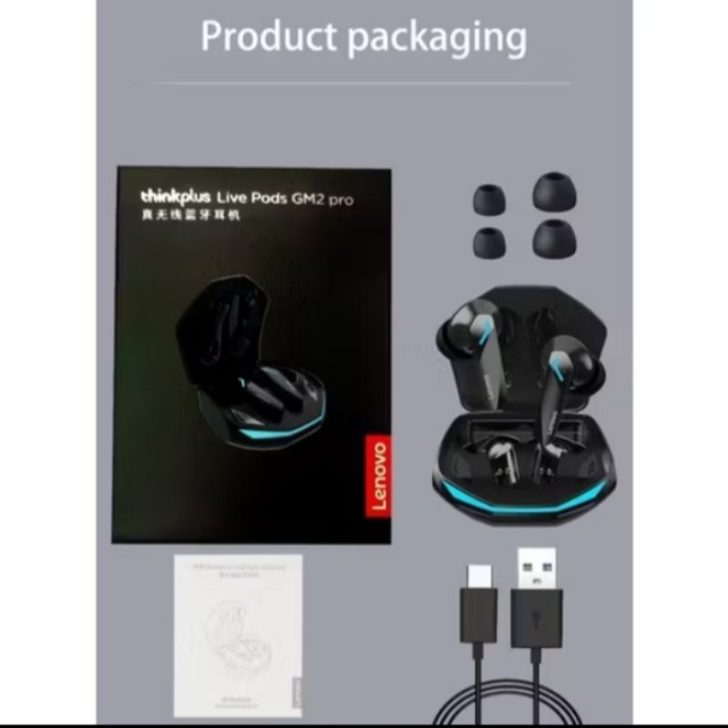 Lenovo Thinkplus GM2 Pro True Wireless Bluetooth Earphone