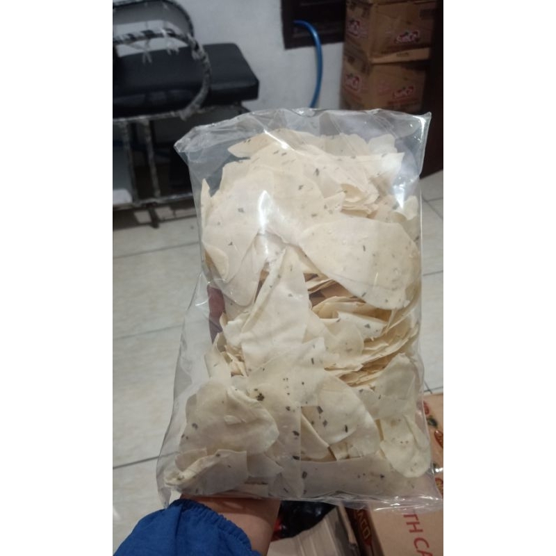 

kripik singkong mentah