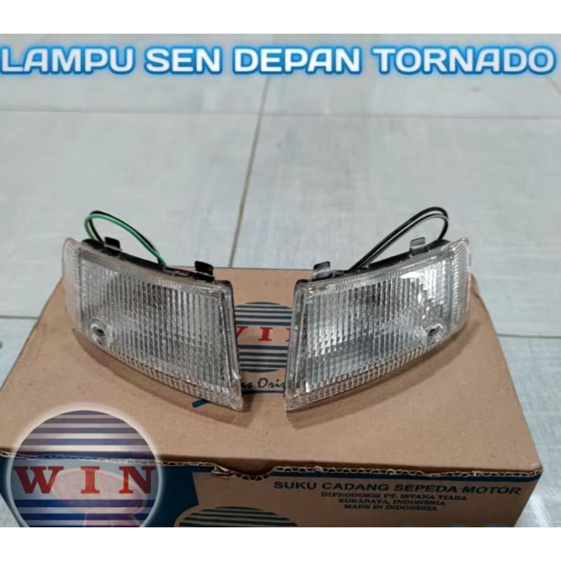 LAMPU SEN DEPAN SUZUKI TORNADO SET KIRI KANAN GOOD QUALITY