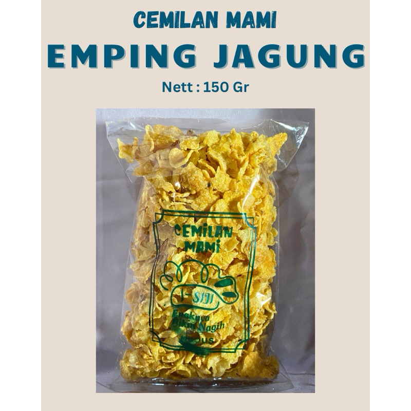 

(Cemilan Mami) Emping Jagung Isi 150 Gr