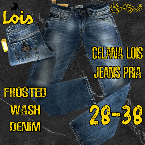 CELANA JEANS PRIA LOIS ORIGINAL REGULER FIT CFL393D