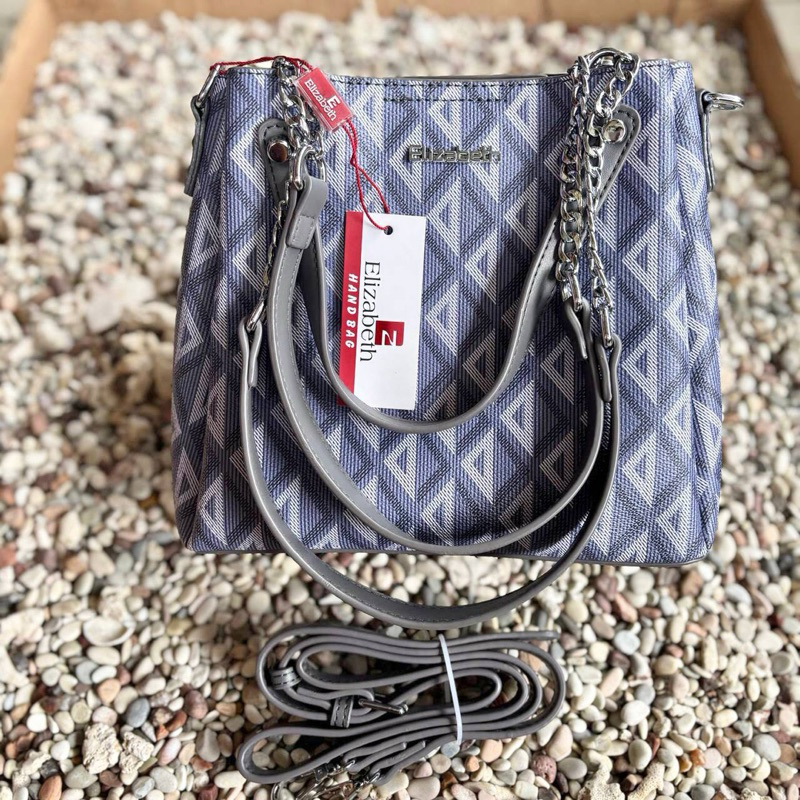 Elizabeth Blue Chain Shoulder & Hand Bag Original
