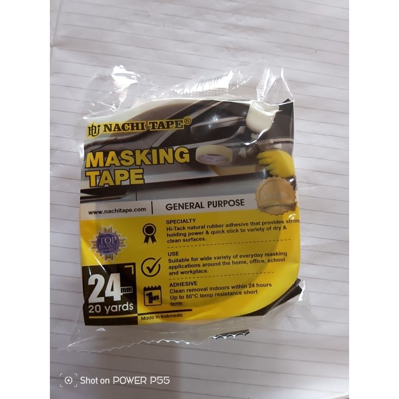

nachi solasi kertas 1 inch / 24 mm asli