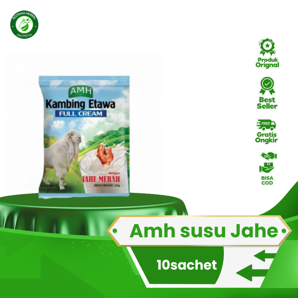 

AMH - Susu Kambing AMH Rasa Susu Jahe