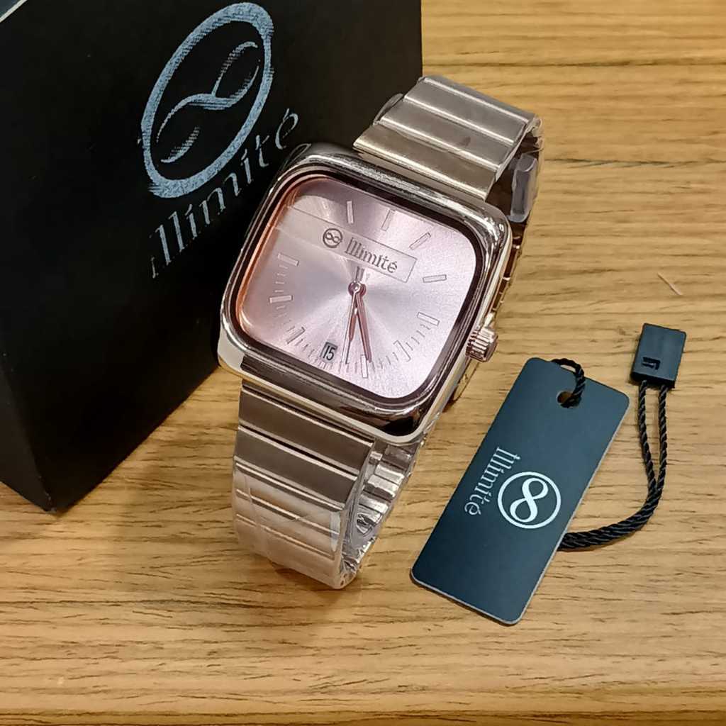 Jam Tangan Wanita ILLIMITE Rantai Besi