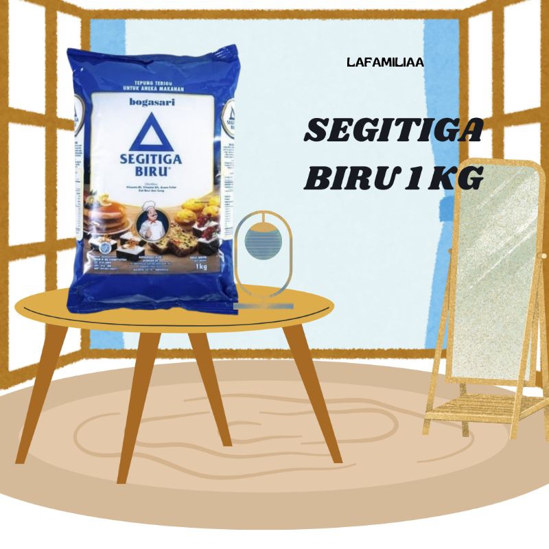 

Tepung Segitiga Premium Biru 1kg