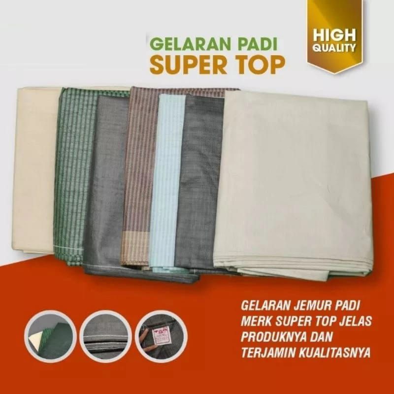 GELARAN PADI SUPER TOP/KLOTOK/TERPAL JEMURAN PADI
