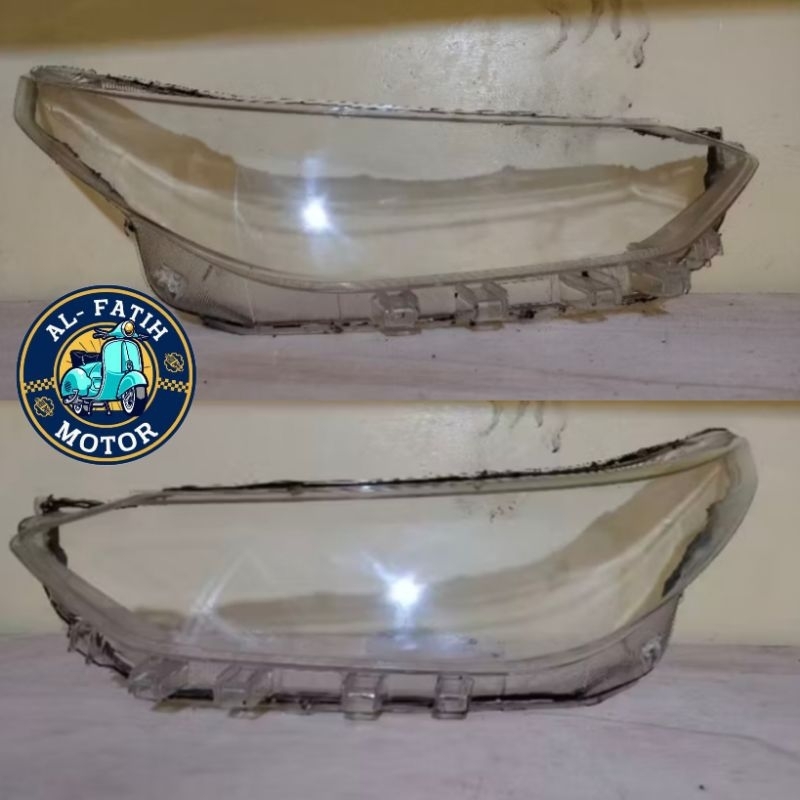 kaca mika headlamp lampu depan yaris joker 2018 2019 2020 ori