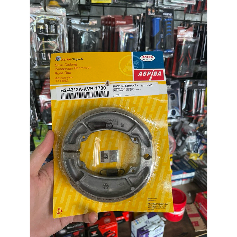KAMPAS REM BELAKANG VARIO BEAT SCOOPY ASPIRA