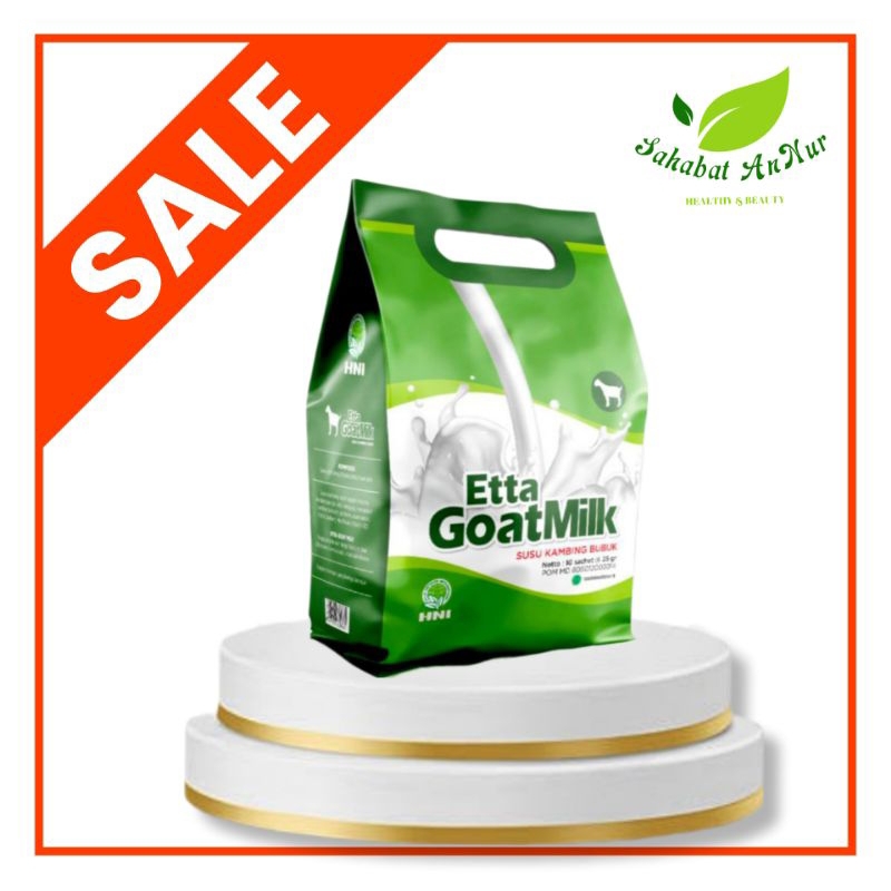 

Etta Goat Milk HNI I Susu Kambing Murni I Baik Untuk Paru Jantung dan pencernaan I Dijamin ORI