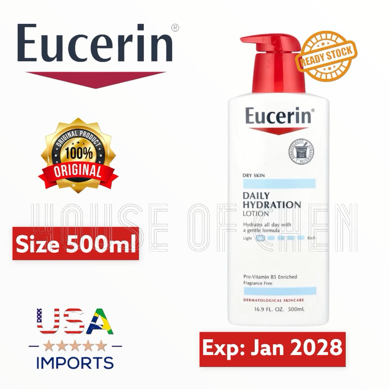 EUCERIN Daily Hydration Lotion 500ml