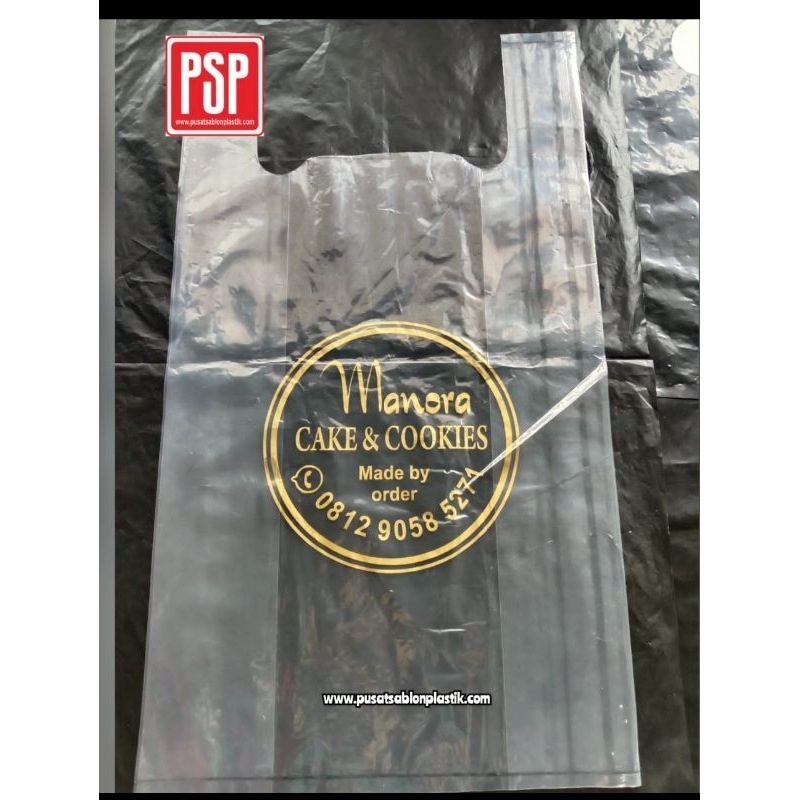 PLASTIK + SABLON KRESEK PE BENING UK. 15*38