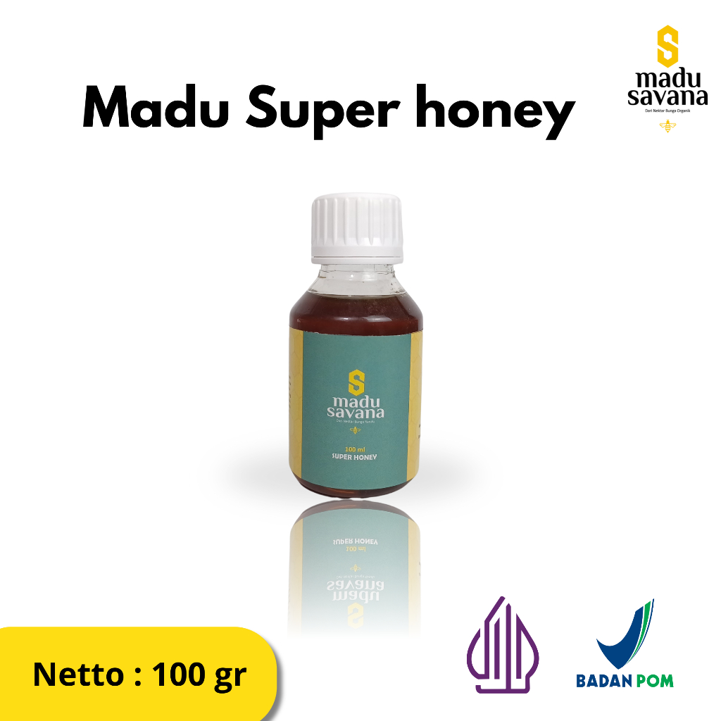 

Madu Savana Super Honey Randu 100ml Alami