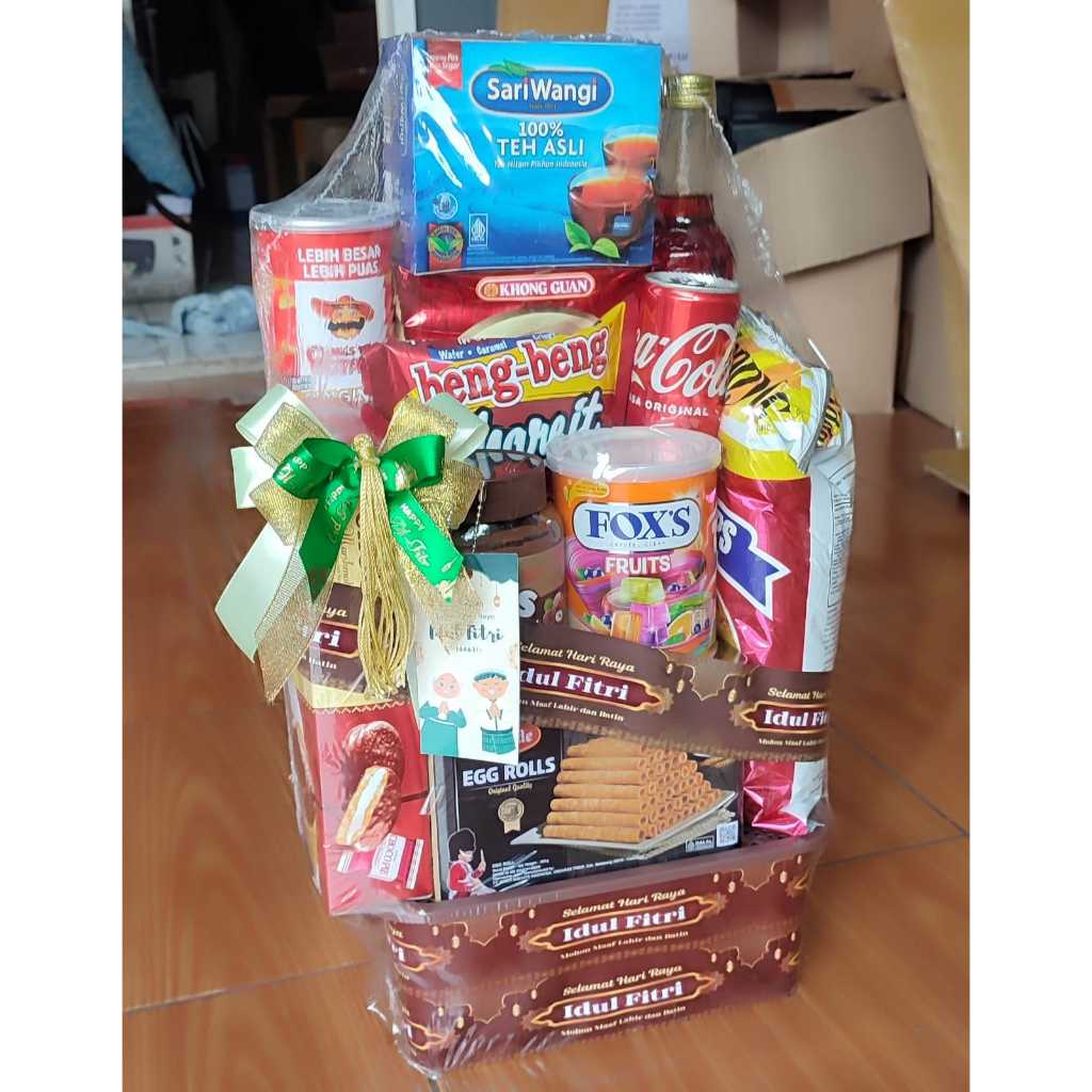 

Parcel Lebaran Paket B.3.11, Hampers Idul Fitri free kartu ucapan