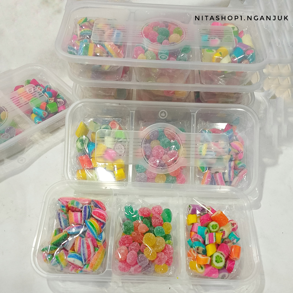 

Fruity Candy Sekat 2 Box Permen Fruity Pillow Candy Sticky Candy Sekat 3 Ekonomis Candy Fruity Sekat Free Packing