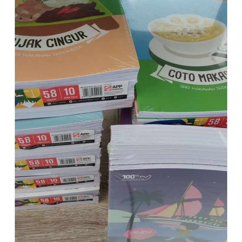 

Buku Tulis 58 lembar SiDu isi 10
