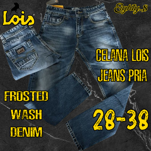 CELANA JEANS PANJANG PRIA LOIS ORIGINAL SLIM FIT CFl028D - LOIS JEANS